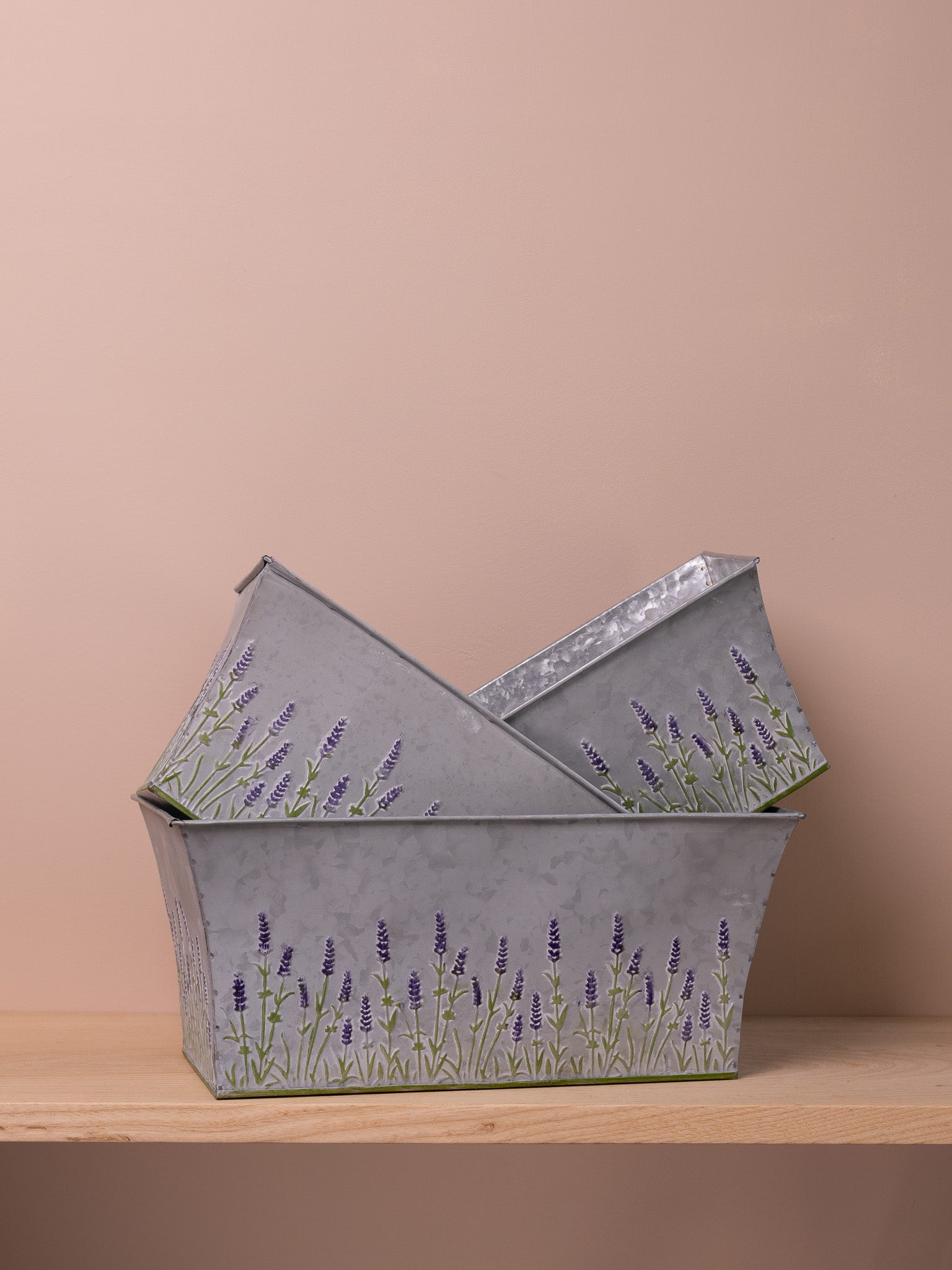 Lavender Aluminium Planters